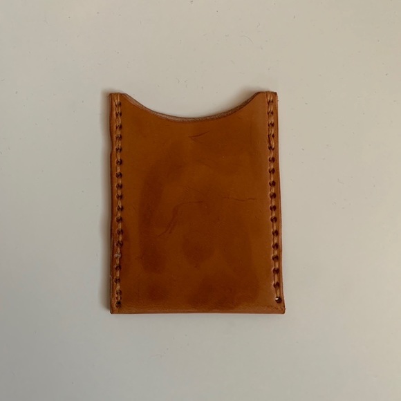 Arlington Leather Goods Other - Leather card holder/ minimalist wallet